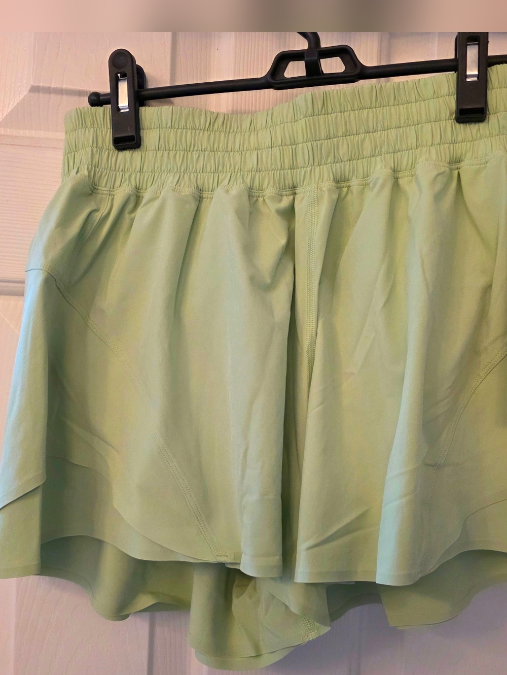 NWT Lululemon Shake It Out High-Rise Running Short 2.5" LEMONGRASS Size Small